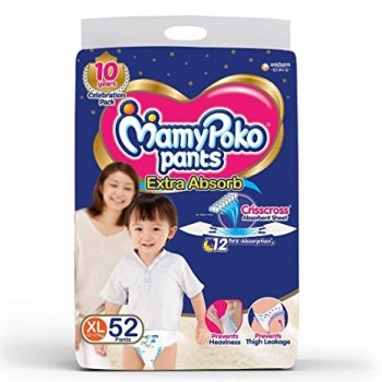 Mamy Poko Pants Diaper, Extra Large, 52'S
